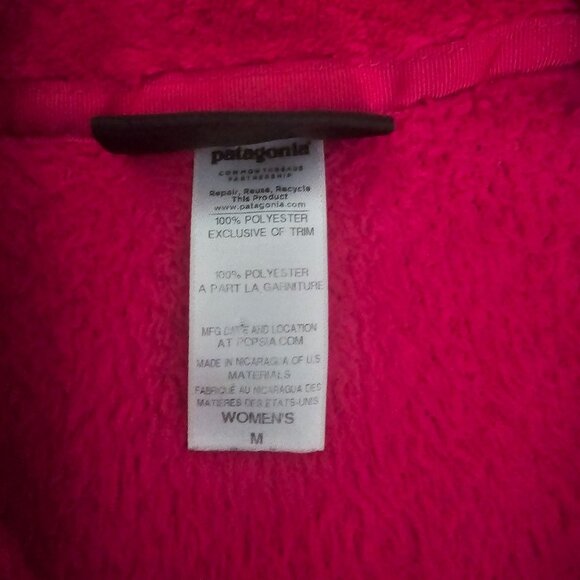 Patagonia Polartech Thermal Pro Re-Tool Snap-T® Pullover, Magenta Women's Medium - Picture 12 of 16